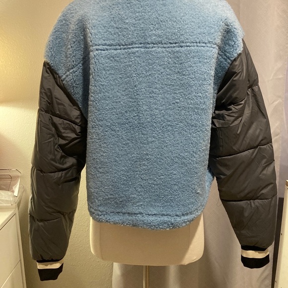 YOKIE  Women's Blue and Gray Jacket Size L - Picture 5 of 8